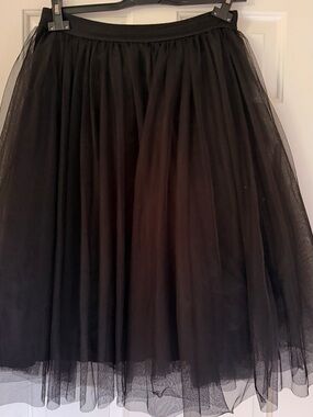 Bailey 44 Black Layered Tulle Skirt